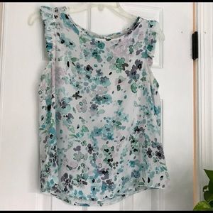 LC Lauren Conrad Tops - LC Floral Blouse LC Lauren Conrad Tops - LC Floral Blouse